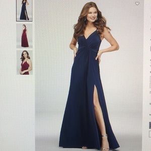 Size 12 Navy Blue Bridesmaids Dress